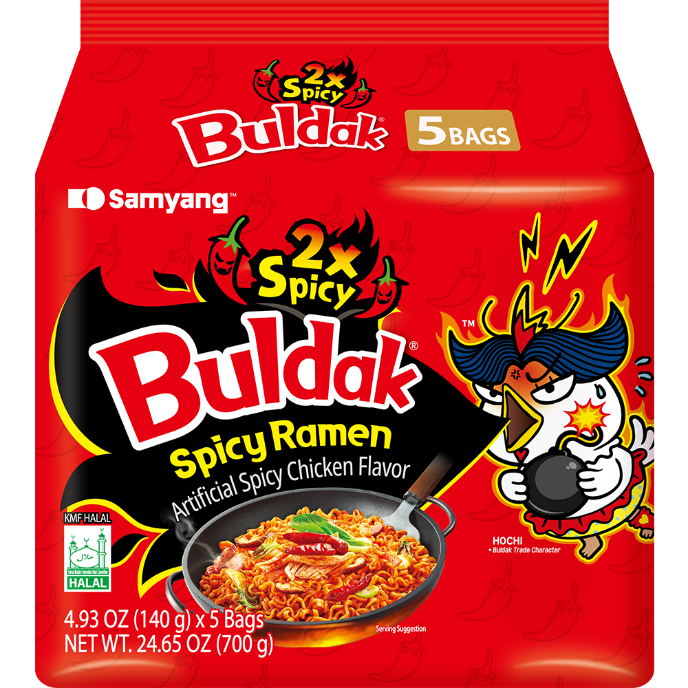Pack 5 Buldak 2X