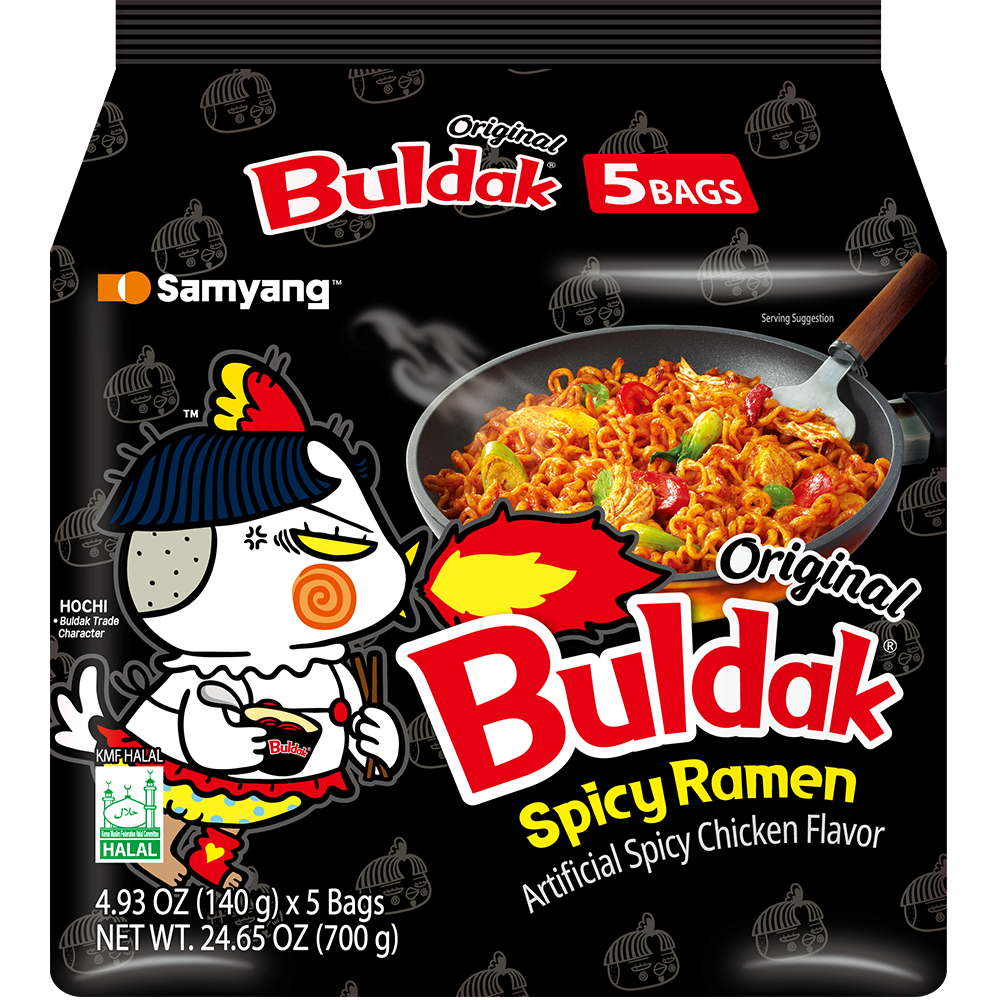 Pack 5 Buldak Original